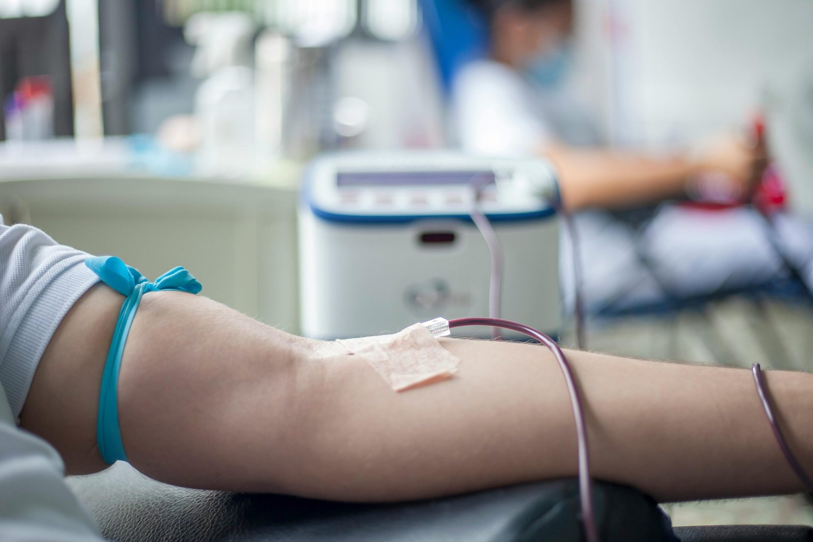 Therapeutic venesection procedure at Origin Bloods Croydon